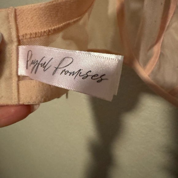 Playful Promises Nola Toffee Diamanté Underwire Bra | US 36I, UK 36G - Picture 13 of 13